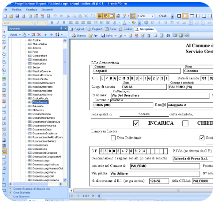 Stampe personalizzabili con servizio software gestionale per imprese e aziende di onoranze funebri